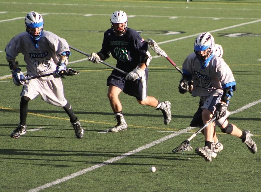 Travis Hastings grabs a ground ball.