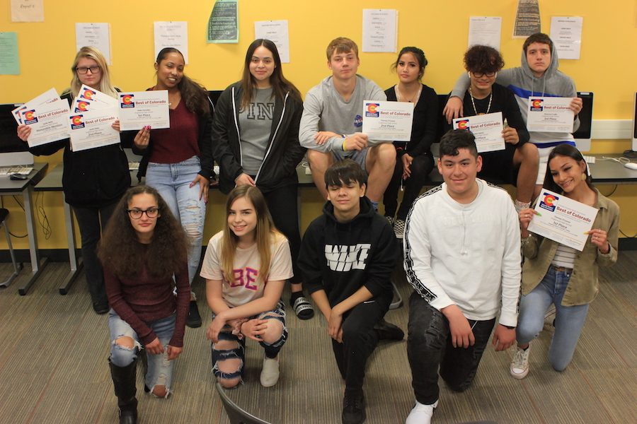 The Pirateer staff won 10 awards for their work in the newsmagazine and the on-line platform.