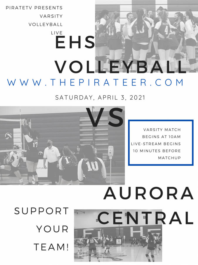 Varsity Volleyball *Live Event* 4/3/2021