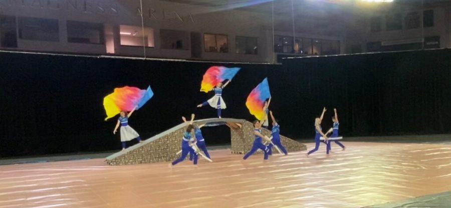 EHS Color Guard at state