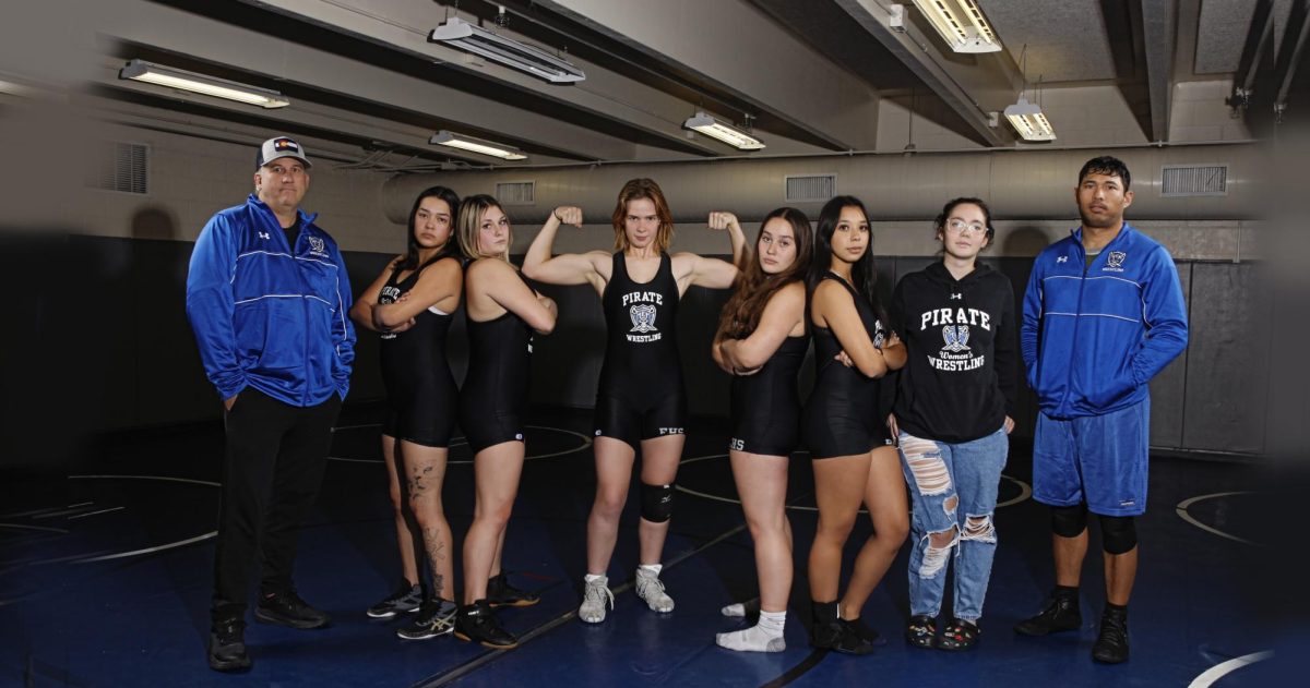 Girls wrestling team at EHS