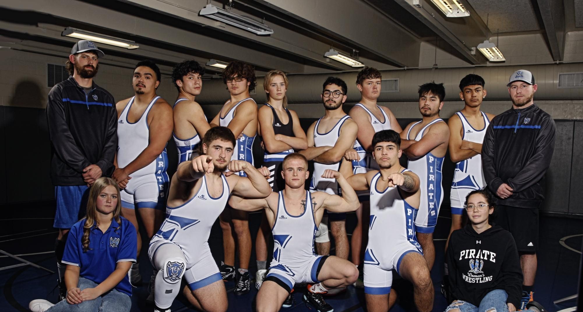 EHS boasts a large wrestling team with a lot of talent. The team is led by Jayce Prante and Eli Cortez. We currently have three ranked kids in the state, Coach Matthew Burton said. 