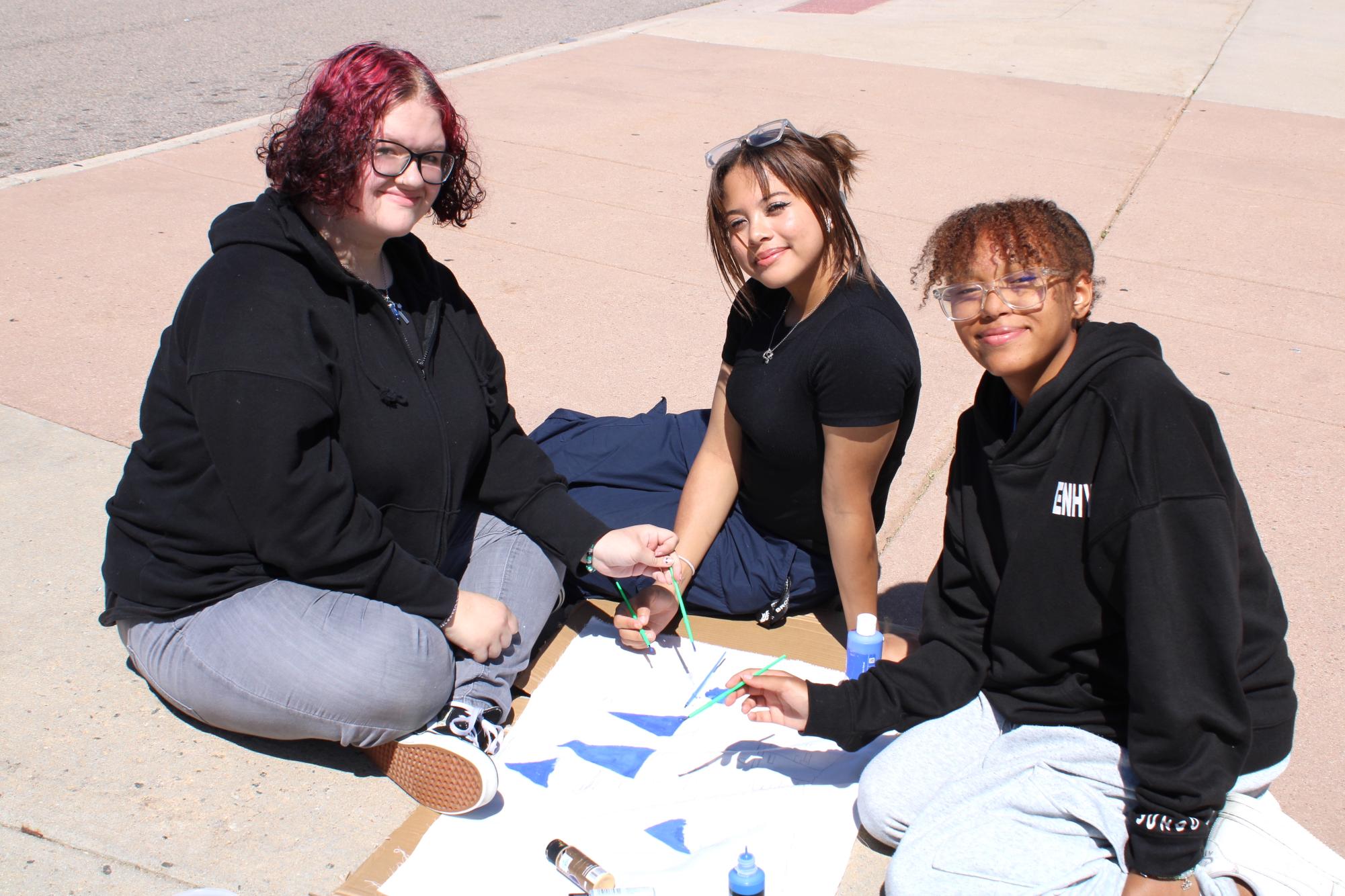 Flag painting starts the Homecoming activities a week before the actual week. This year, it is September 7-14. 