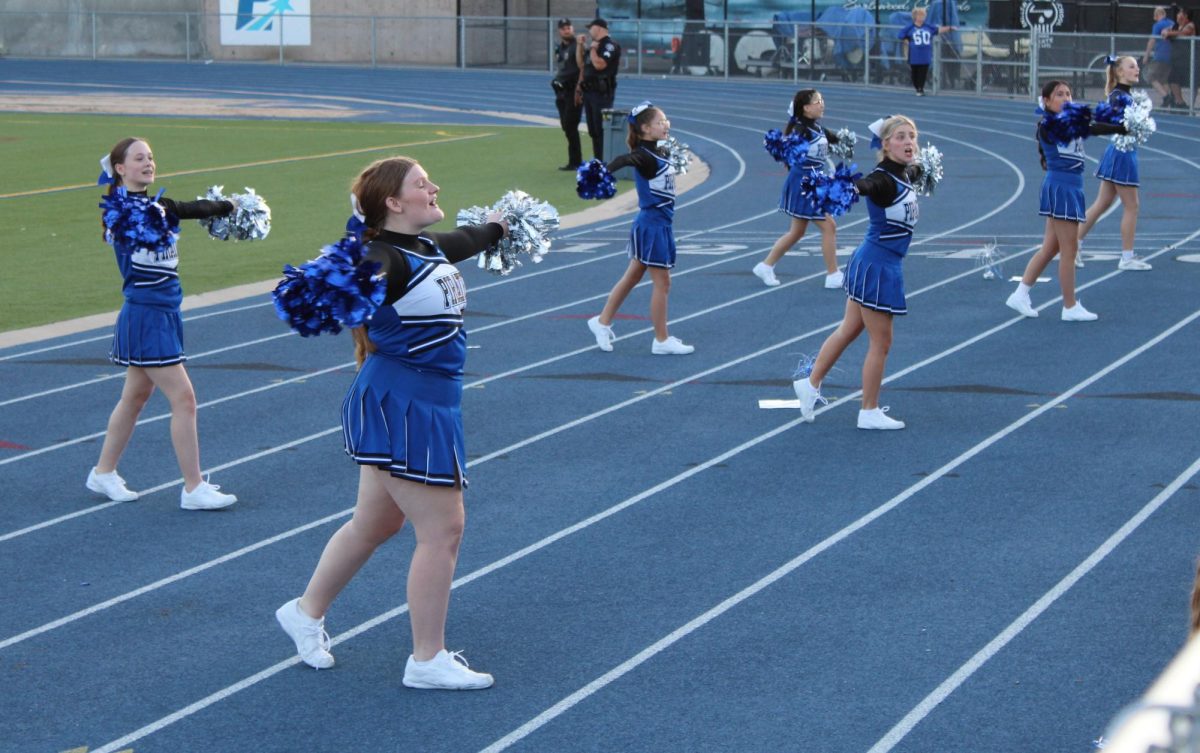 EHS Cheer squad works hard off the field to be in sync on the field