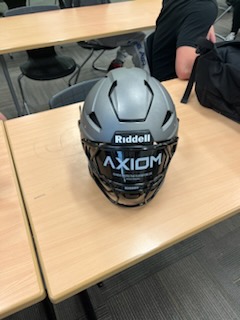 New Riddell Axiom Helmets for EHS football players. 