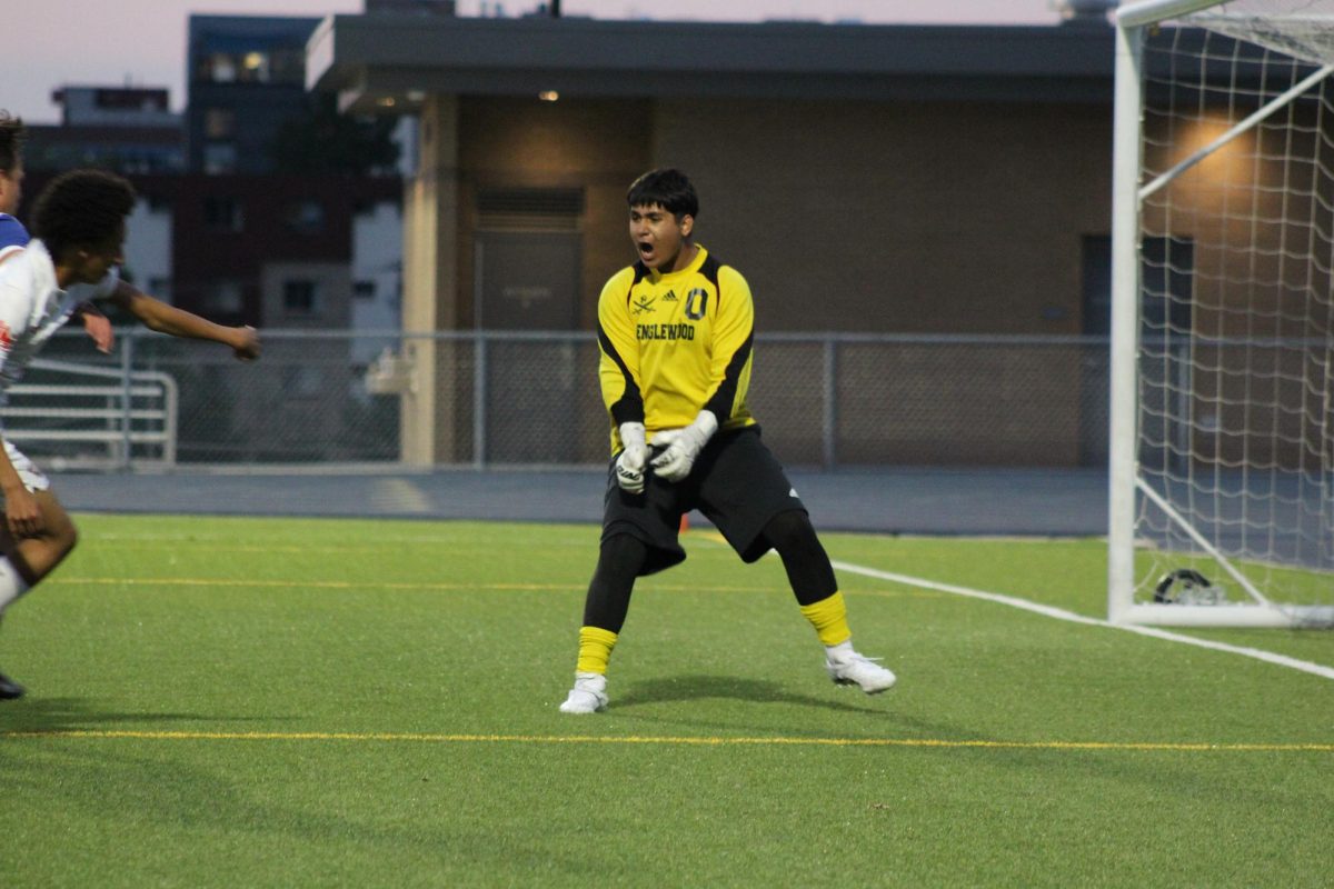 Senior goalkeeper Hernan Martinez has played soccer since he was 7-years-old. He hopes for a run at the League title in his final year of high school play.