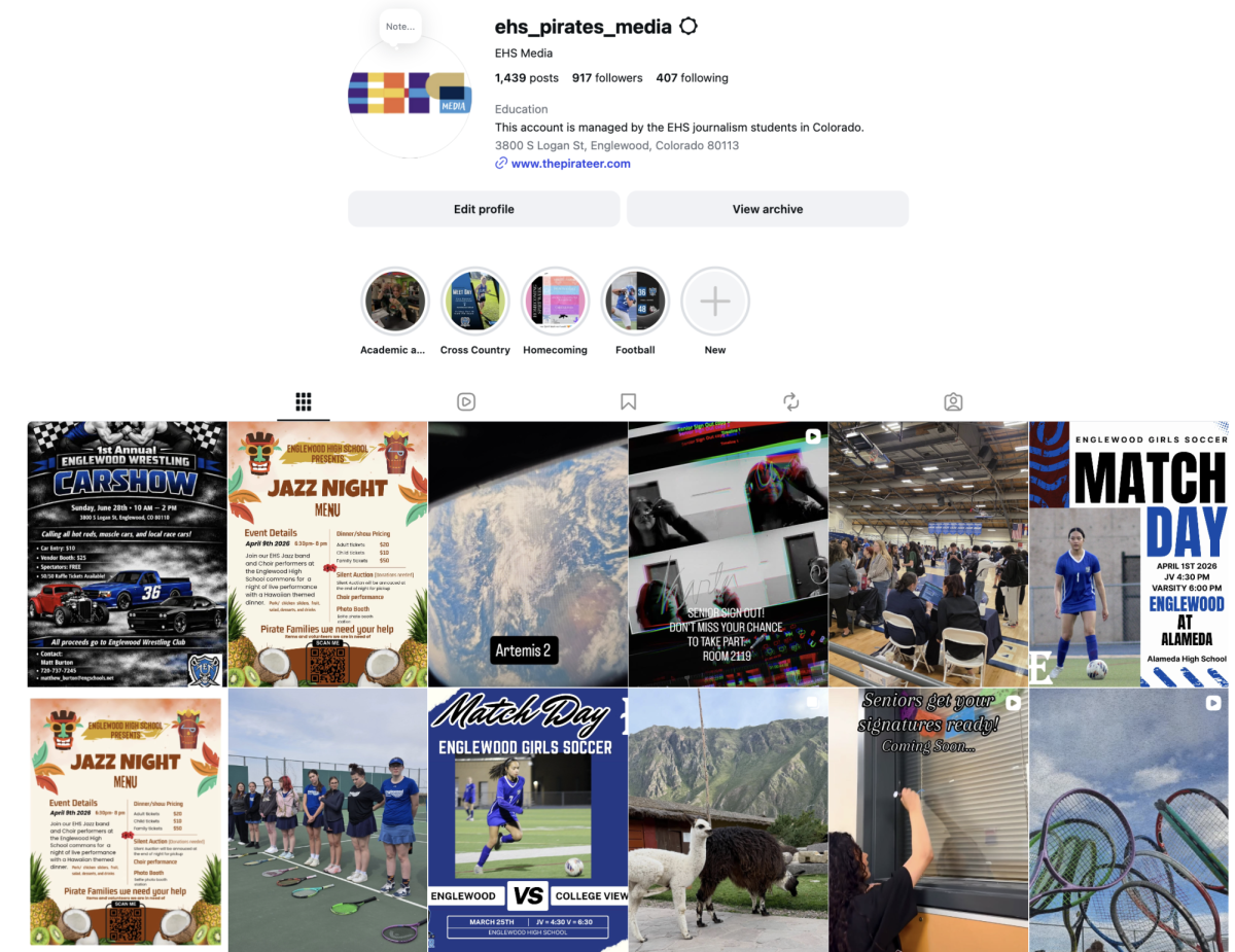 ehs_pirates_media operates under the umbrella of EHS Media and is run by students in the yearbook, journalism and broadcast journalism classes